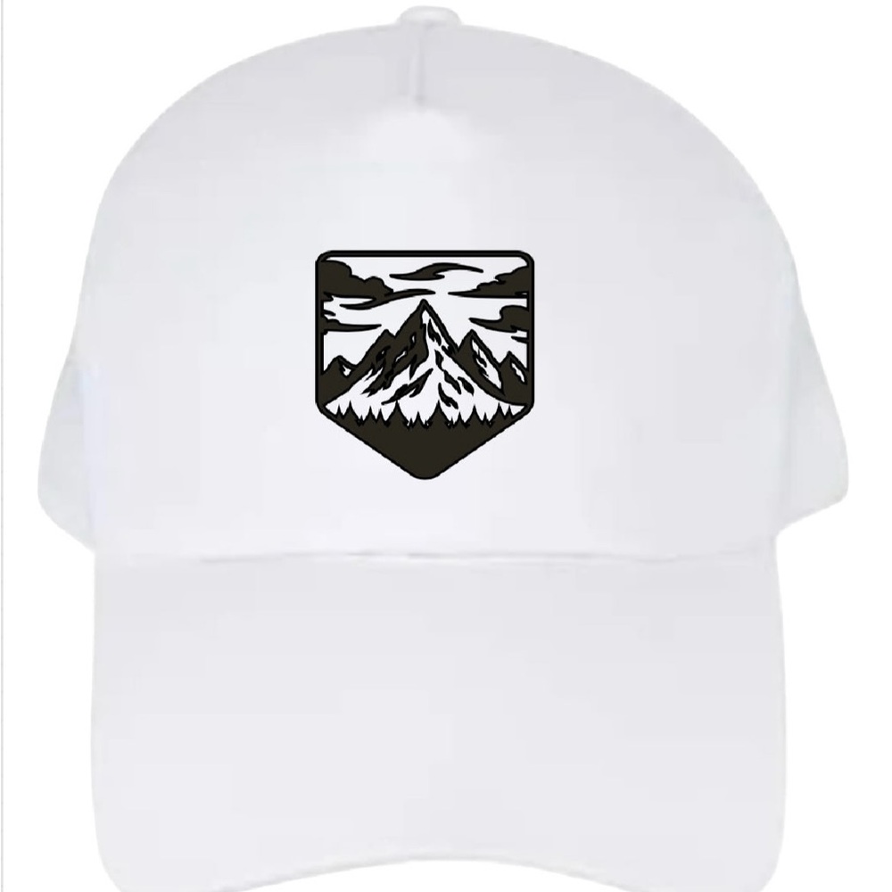 White Mountain Emblem Cap